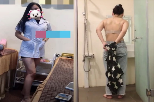 Clip lén lút quan hệ với bác sĩ bệnh viện