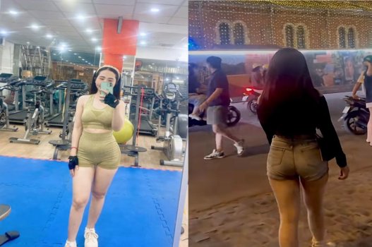 Em hàng xóm sang nhà bú cu cho anh