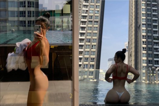 Em mông căng tròn nhún khiến cu anh cạn sức