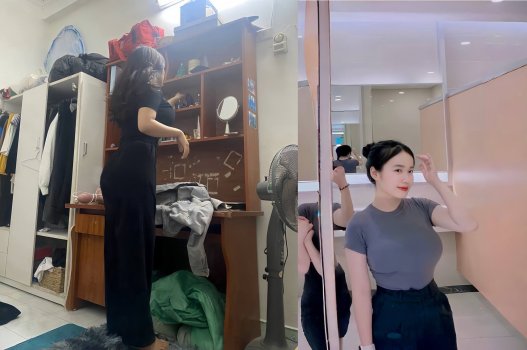 Nữ sinh ĐH Công Đoàn bộ ngực khủng